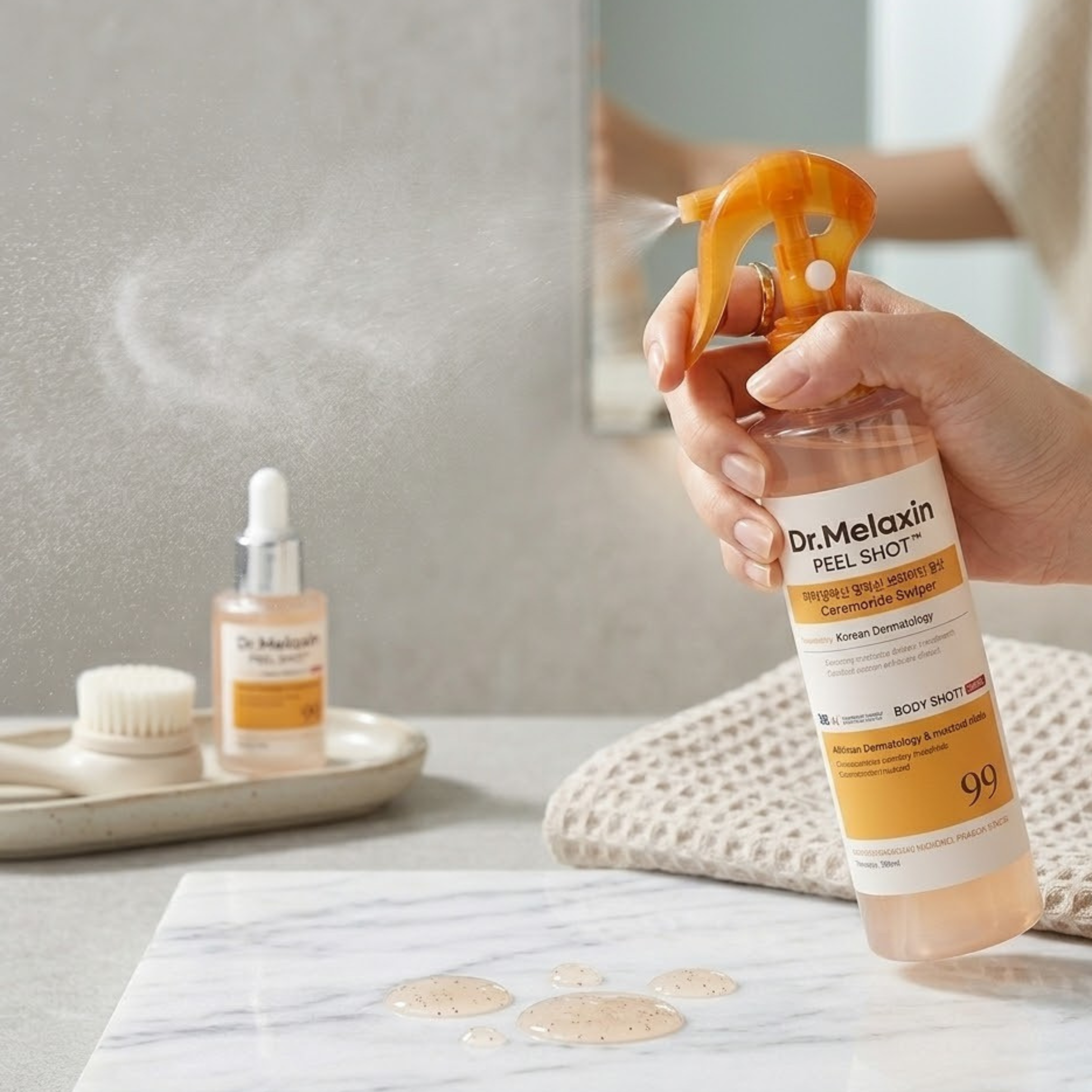 Dr.Melaxin peel shot - El Secreto Coreano para una Piel Suave y Renovada