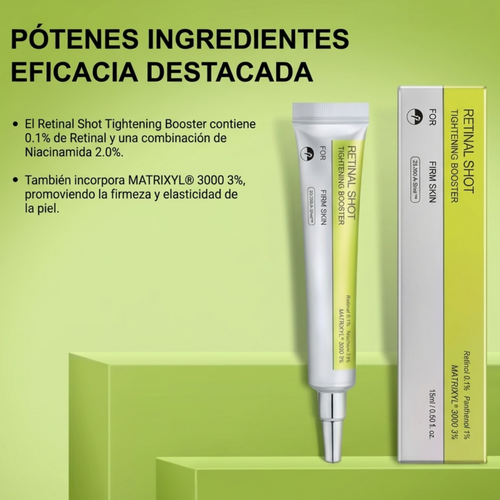 Retinal Shot - Piel más Firme, Tersa y Radiante