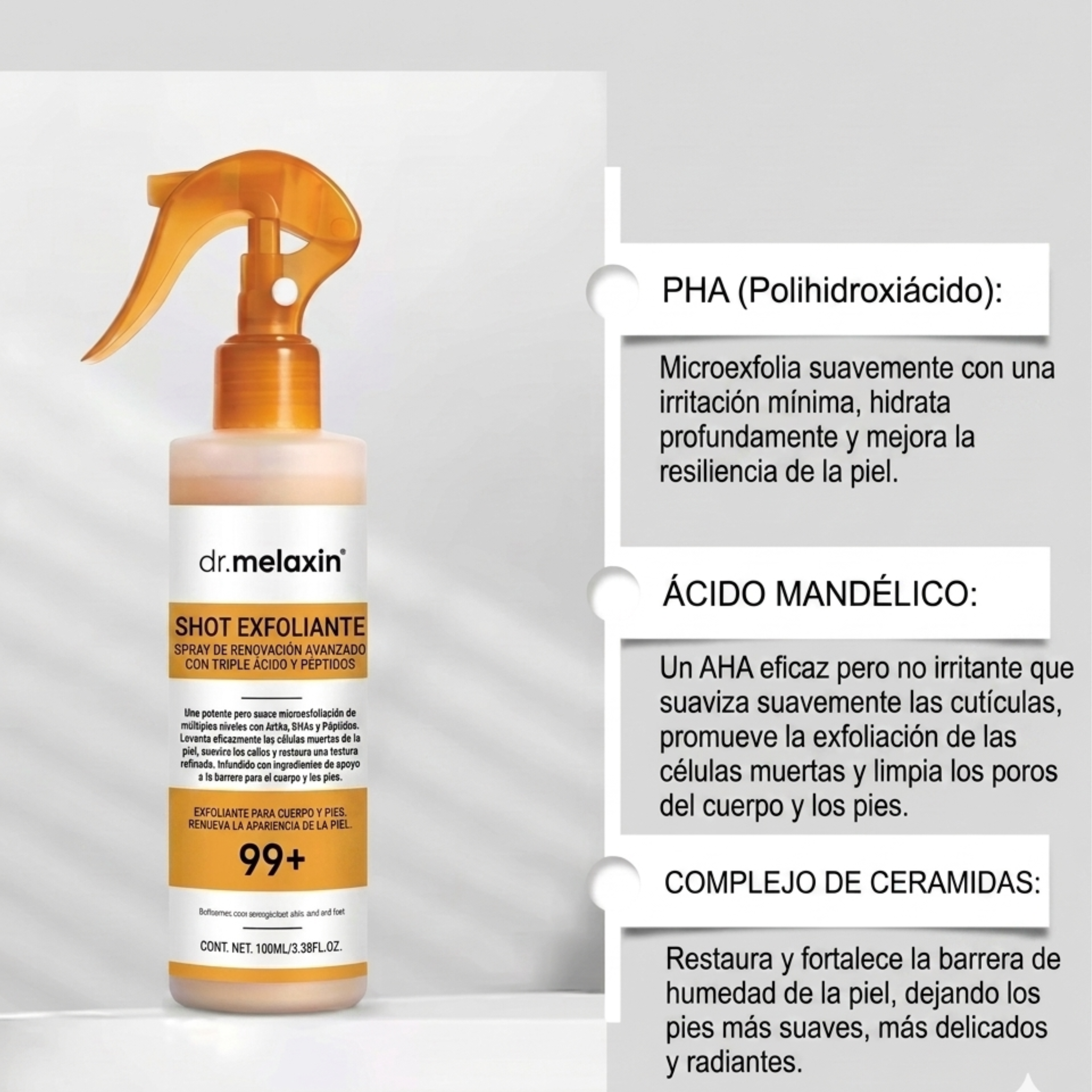 Dr.Melaxin peel shot - El Secreto Coreano para una Piel Suave y Renovada
