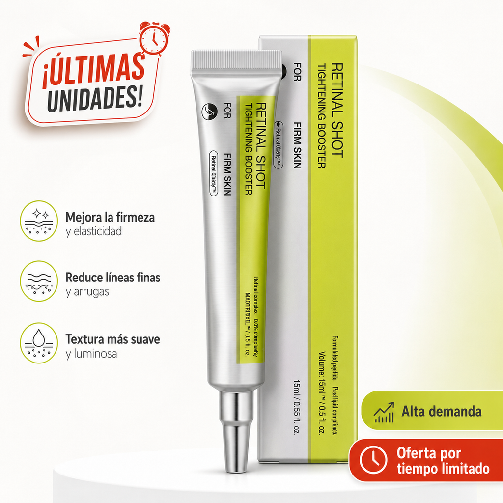 Retinal Shot - Piel más Firme, Tersa y Radiante